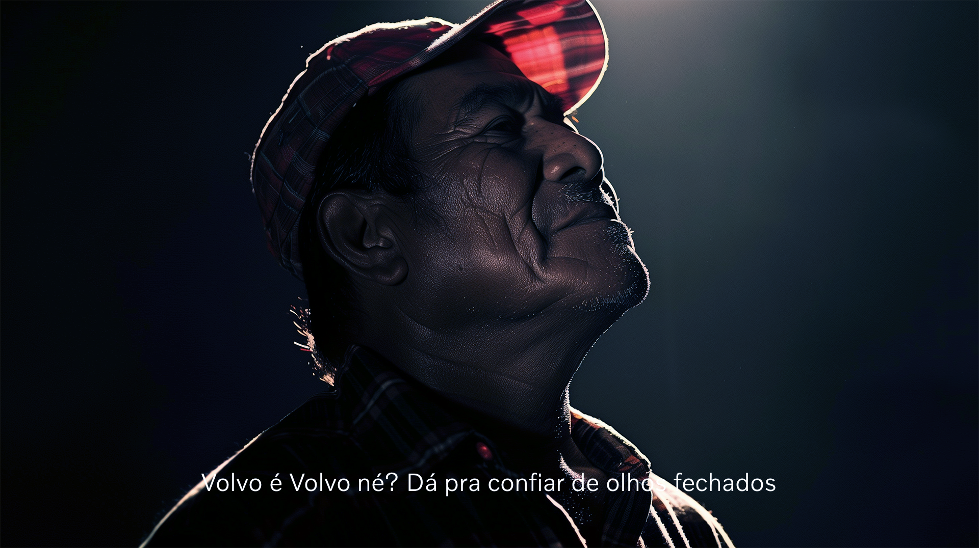 Original: Close no rosto do Carlos, que fala: