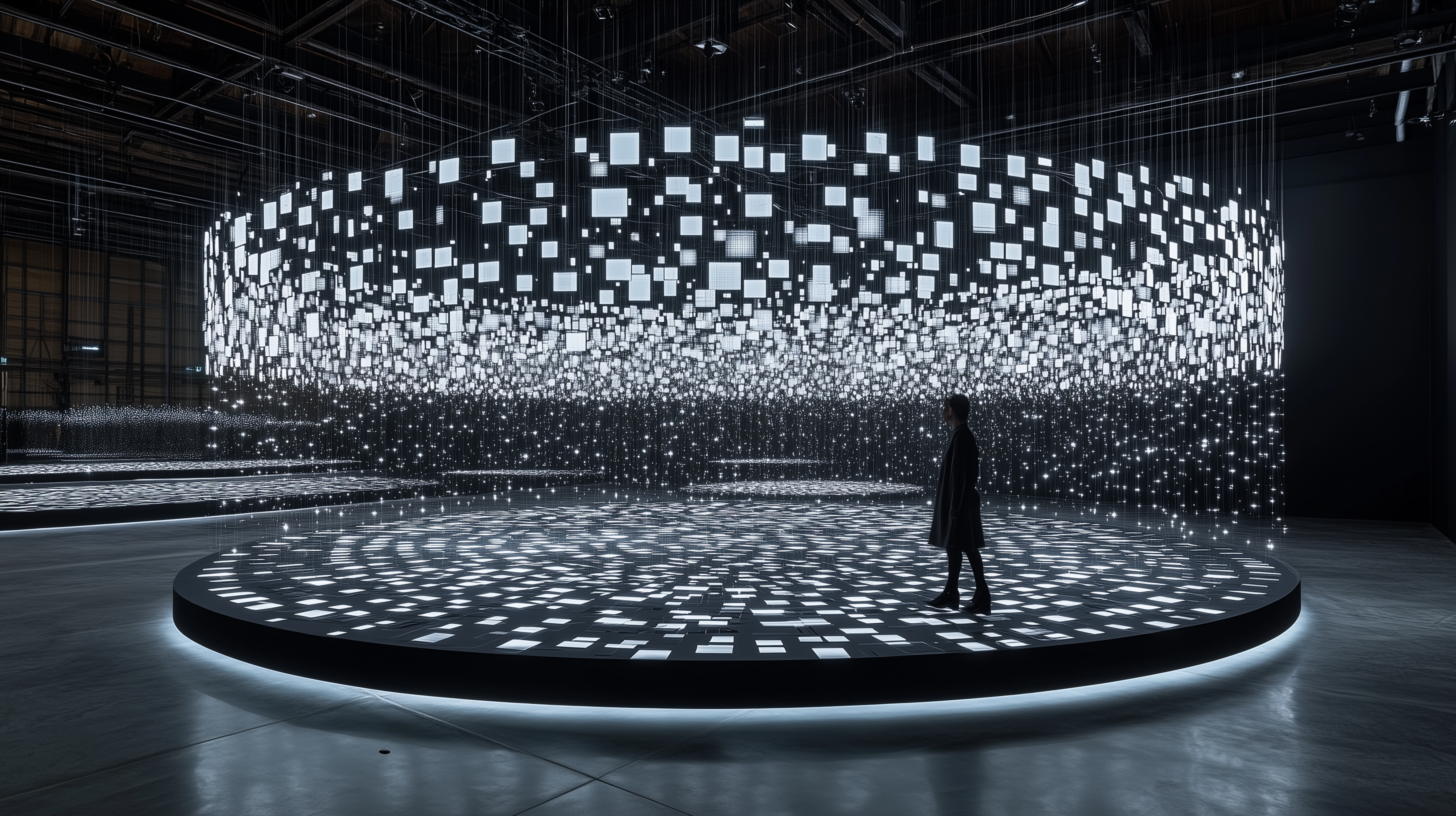 flicka0507_Futuristic_art_installation_in_a_circular_dark_room__4f478924-7252-4ecf-82de-e205a1f16296